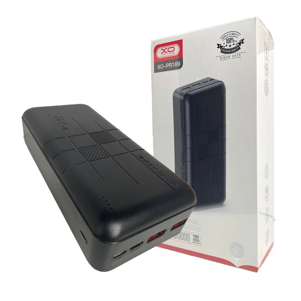 Повербанк Xo PR189 30000 mAh Black (9653268)