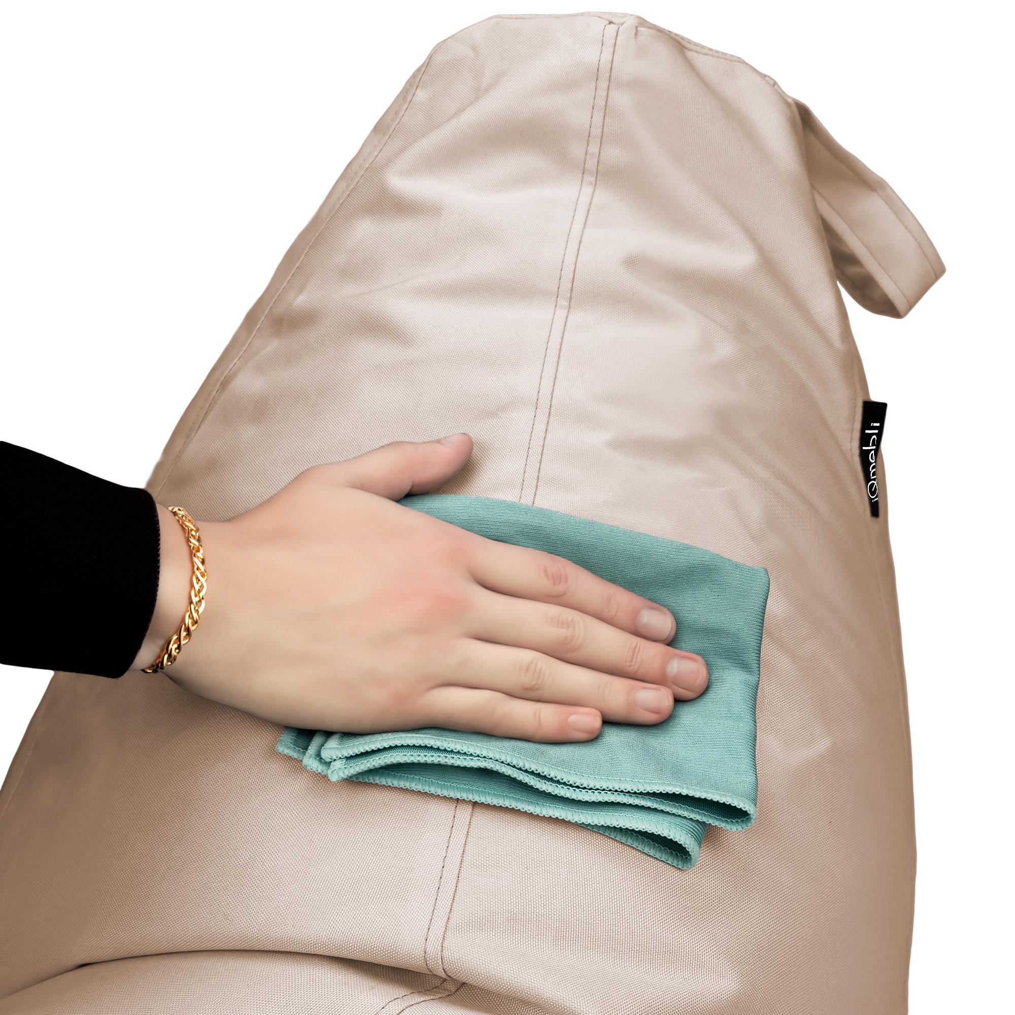 Кресло-мешок Студия Комфорта Груша оксфорд флекс 150х100 см Бежевый (9012314) - фото 5 Кресло-мешок Студия Комфорта Груша оксфорд флекс 150х100 см Бежевый (9012314) - фото 5