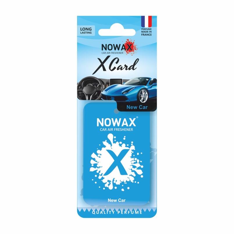 Ароматизатор Nowax X Card New Car сухой