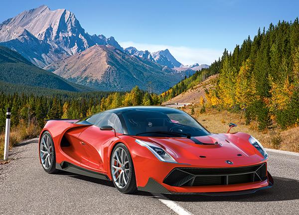 Пазл Машина в Горах 260 элементов (B-27477-CS)