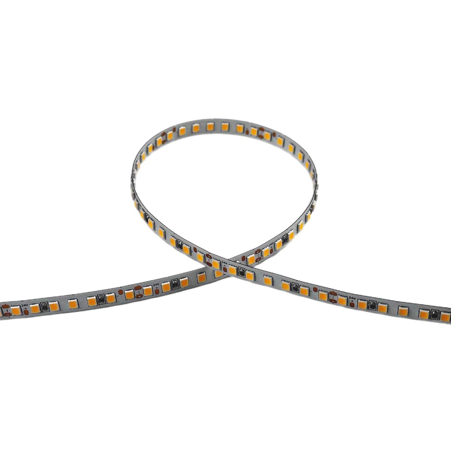 Преміум LED стрічка двостороння 2835 24V 4W/4W 3000K 336led теплий CRI 90plus 7 мм Преміум LED стрічка двостороння 2835 24V 4W/4W 3000K 336led теплий CRI 90plus 7 мм