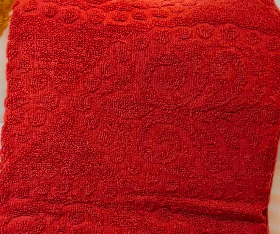 Рушник жакардовий Cotton Area 50х90 см Бордовий (12745) - фото 2 Рушник жакардовий Cotton Area 50х90 см Бордовий (12745) - фото 2