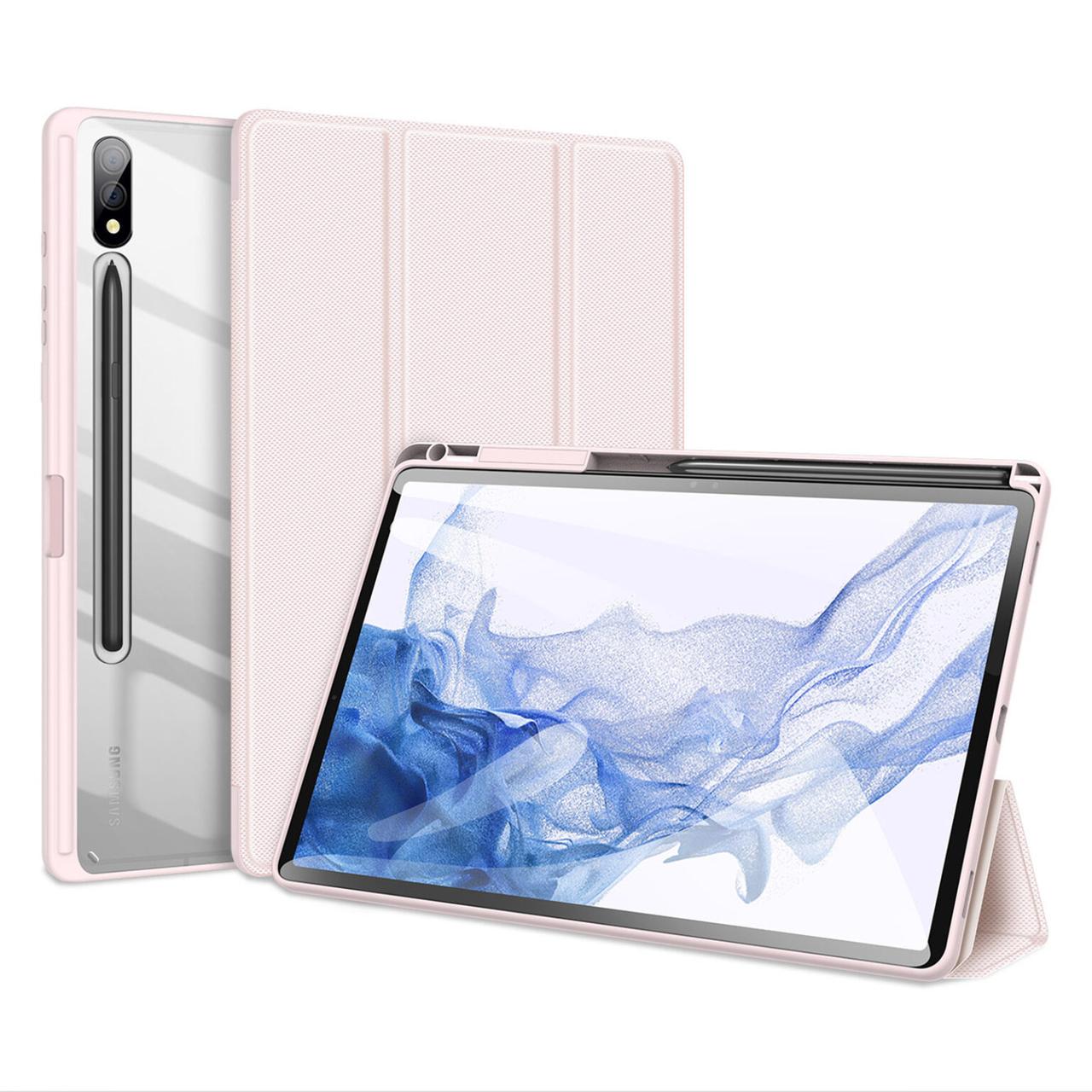 Чехол-книжка Dux Ducis Toby Series для Samsung Galaxy Tab S9 Plus 12,4'' X810/X816B Pink (69349130240340)