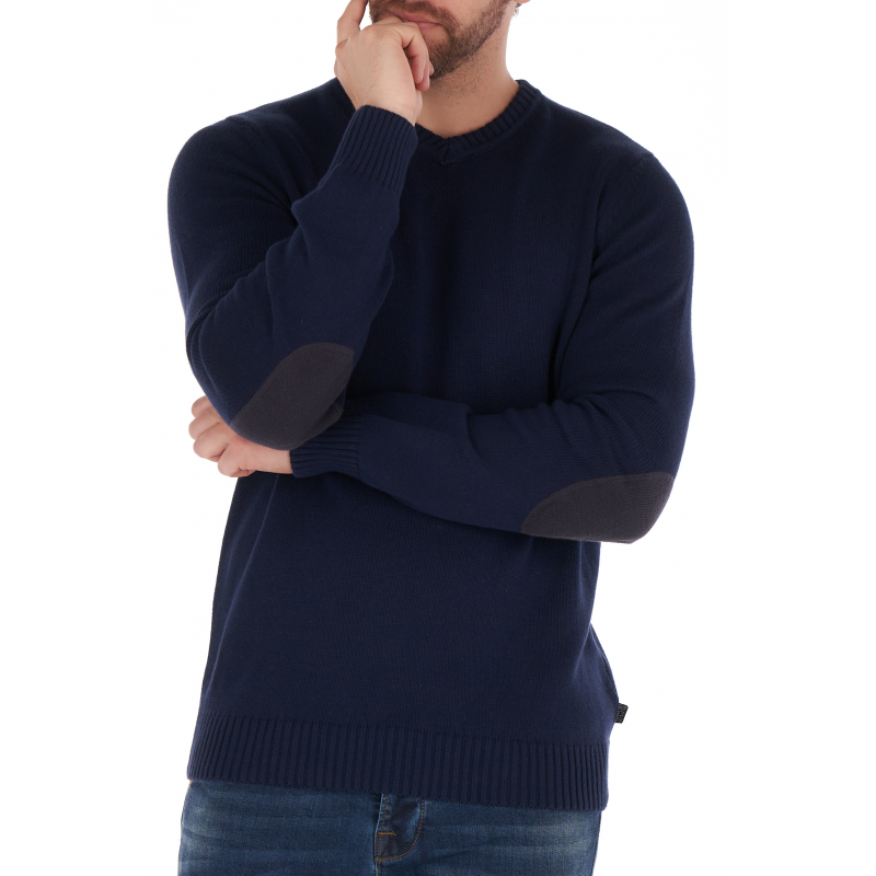 Светр чоловічий Lee cooper 10495523 XL Синій - фото 3 Светр чоловічий Lee cooper 10495523 XL Синій - фото 3