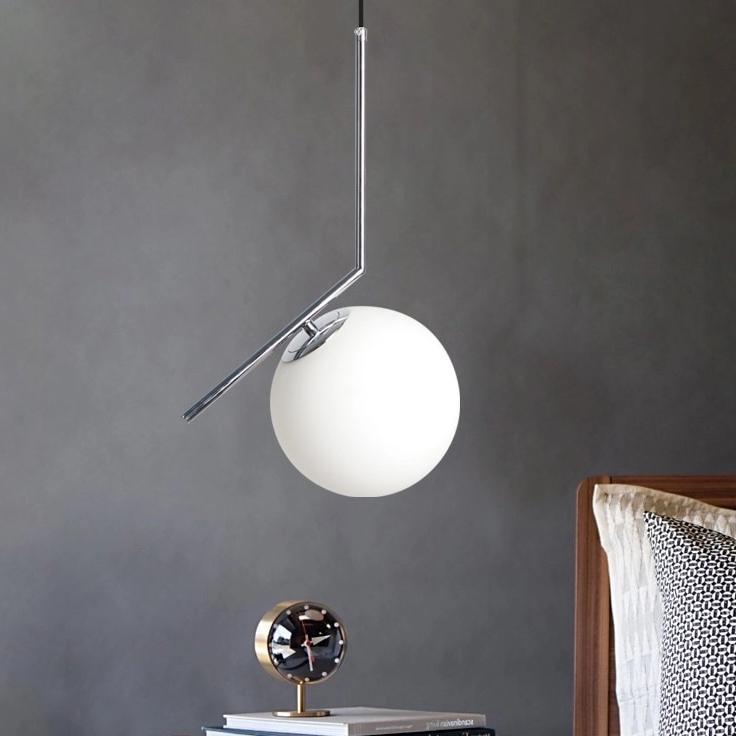 Подвес Berry Matte 25 см Silver/White (033073)