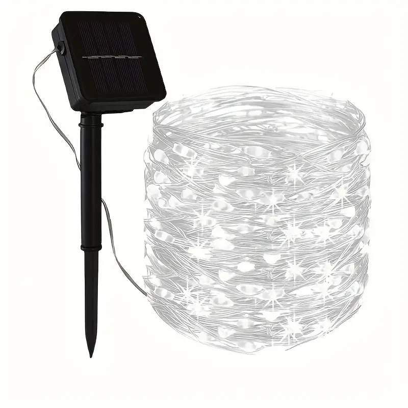 Гірлянда крапля роси SOLAR на сонячній батареї 200 LED 22 м - фото 1 Гірлянда крапля роси SOLAR на сонячній батареї 200 LED 22 м - фото 1