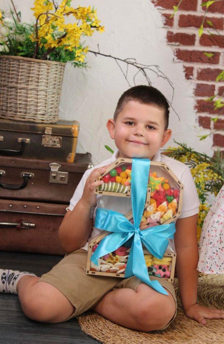 Подарунковий бокс солодкий Цифра 2 з желе (2508049164) - фото 3 Подарунковий бокс солодкий Цифра 2 з желе (2508049164) - фото 3