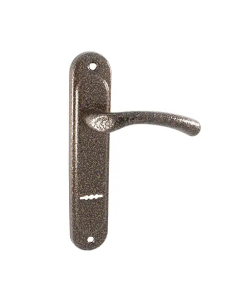 Ручки на планці під сувальдний замок Мотор Січ 85 мм  (317903E)