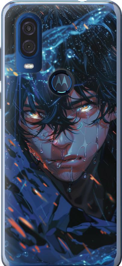 Чехол на Motorola One Vision Satoru Gojou (6128u-1782-42517) Чехол на Motorola One Vision Satoru Gojou (6128u-1782-42517)