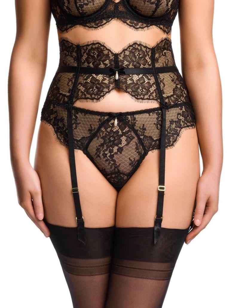 Трусы кружевные Dita von Teese L Черный (D22075-black) - фото 4 Трусы кружевные Dita von Teese L Черный (D22075-black) - фото 4