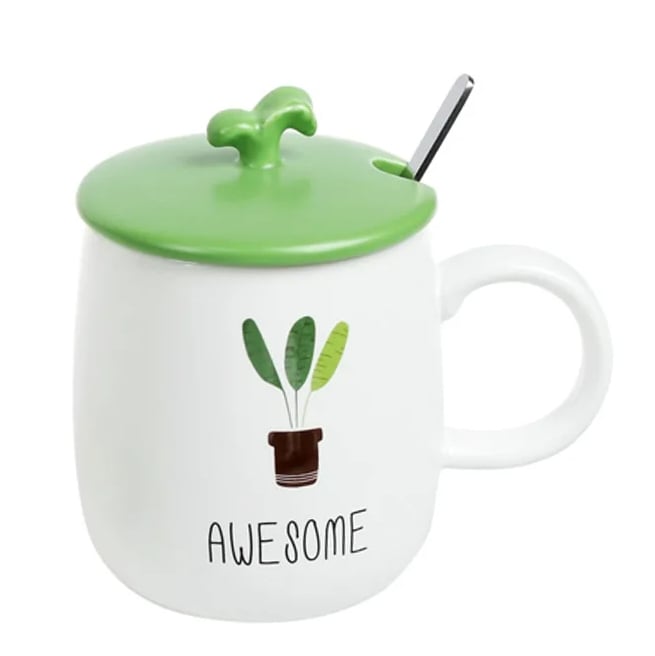 Заварник фарфоровый Flora Green Life 0,42 л (31804)