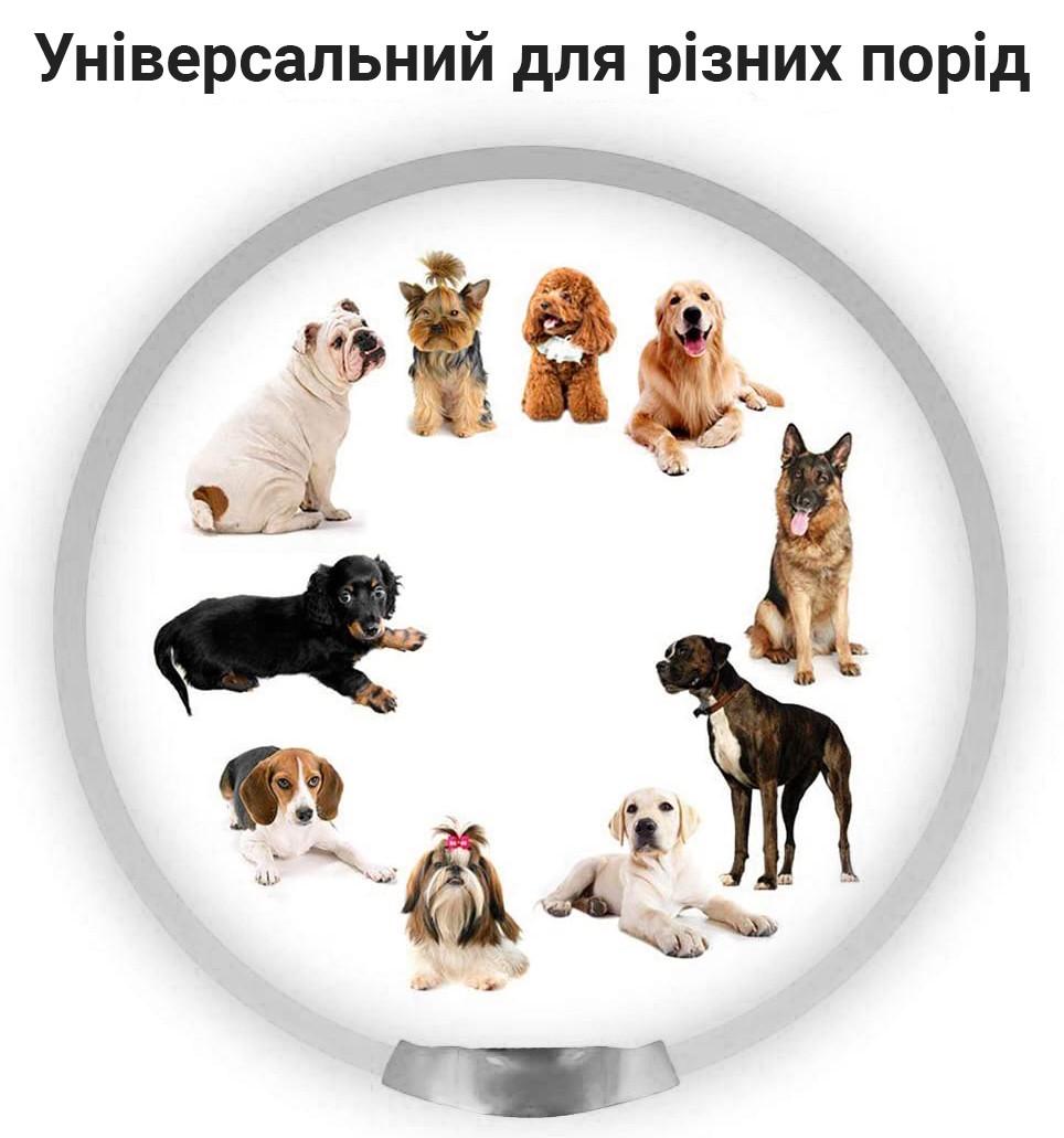 Ошейник iPets LC-01 с LED свечением L Белый - фото 7 Ошейник iPets LC-01 с LED свечением L Белый - фото 7