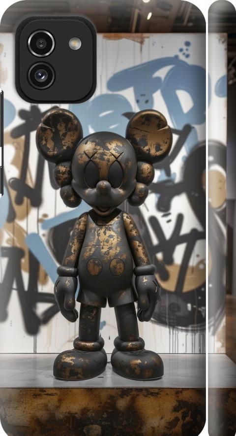 Чехол на Samsung Galaxy A03 A035F Bronze kaws v2 (6098m-2499-42517)