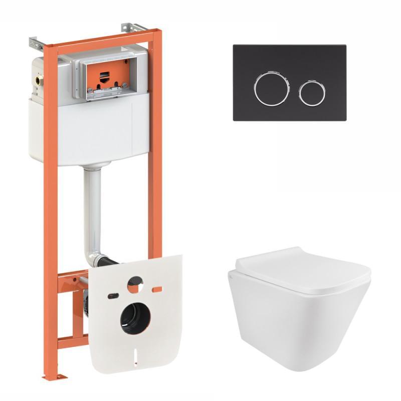 Инсталляция Q-tap 3в1 Nest QT0133M425 с панелью смыва QT0111M11V1146MB + унитаз с сиденьем Tern QT1733052ERW (10421) Инсталляция Q-tap 3в1 Nest QT0133M425 с панелью смыва QT0111M11V1146MB + унитаз с сиденьем Tern QT1733052ERW (10421)