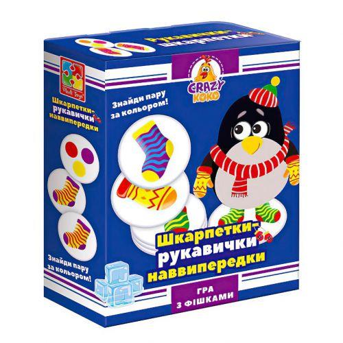 Настільна гра Crazy Koko Шкарпетки-рукавички (210943)