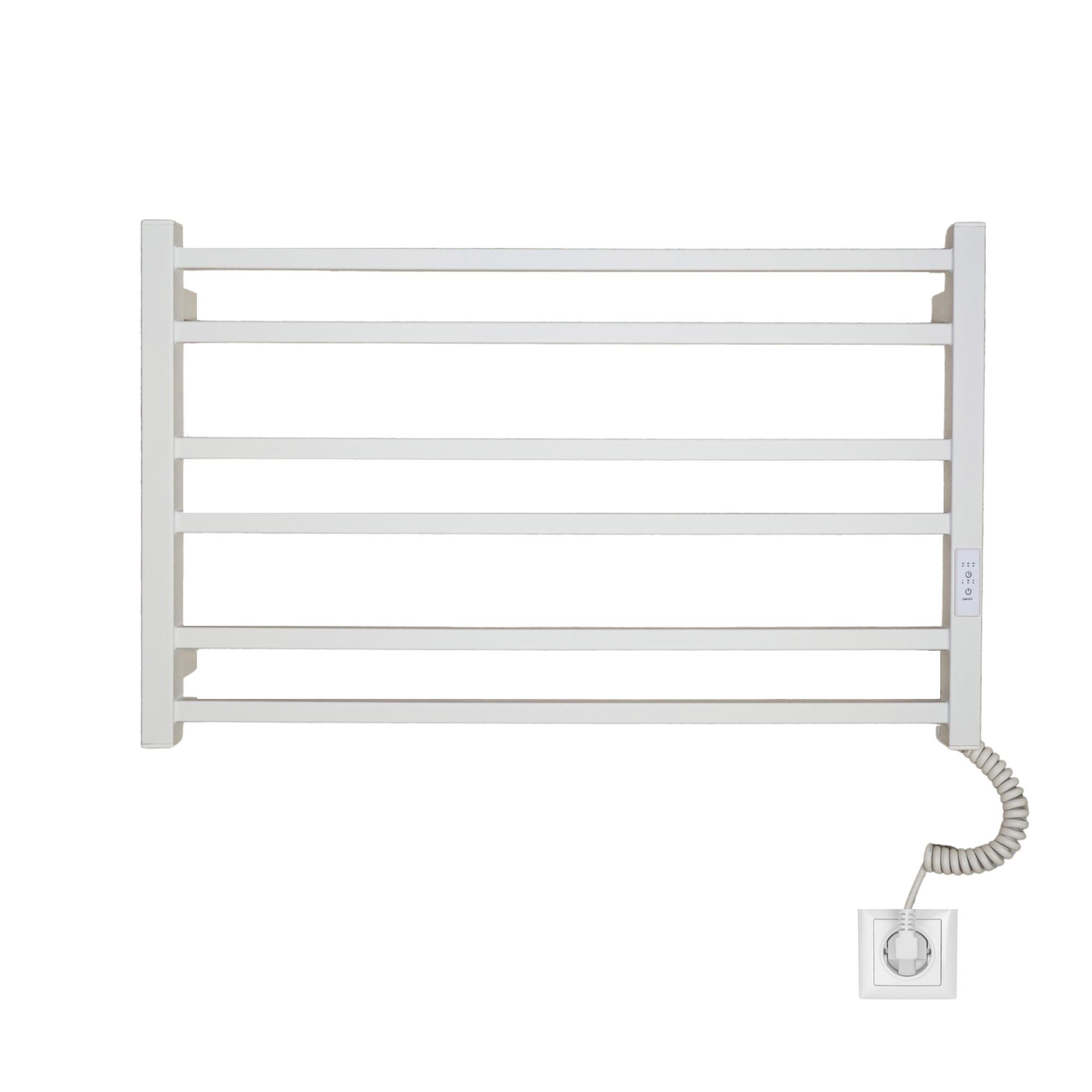 Полотенцосушитель электрический Carino Michele с контроллером 490x790 мм Белый матовый (M7937FWM)