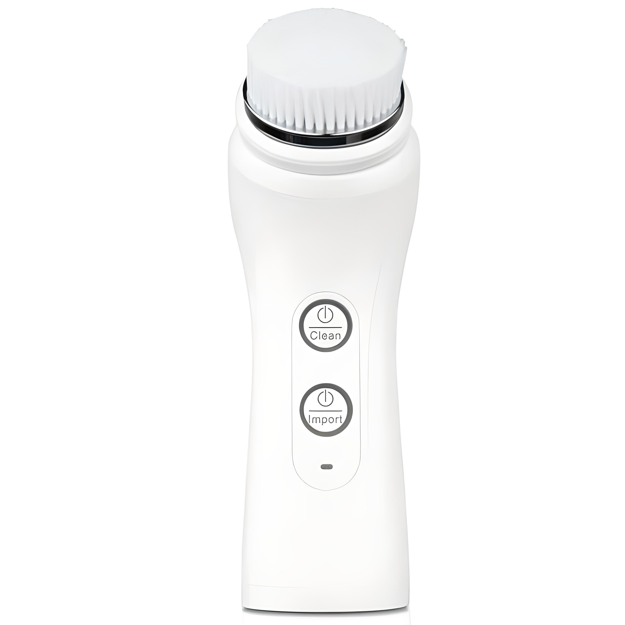 Щетка Doctor-101 силиконовая массажная с ионизацией для лица c тремя насадками (F62) Щетка Doctor-101 силиконовая массажная с ионизацией для лица c тремя насадками (F62)