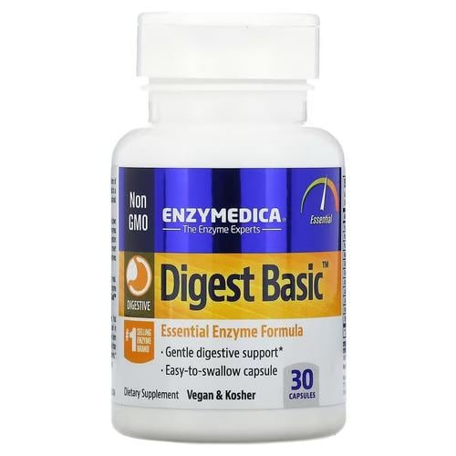 Энзимы Enzymedica Digest Basic Essential Enzyme Formula 30 капс. (ENZ-29050) Энзимы Enzymedica Digest Basic Essential Enzyme Formula 30 капс. (ENZ-29050)