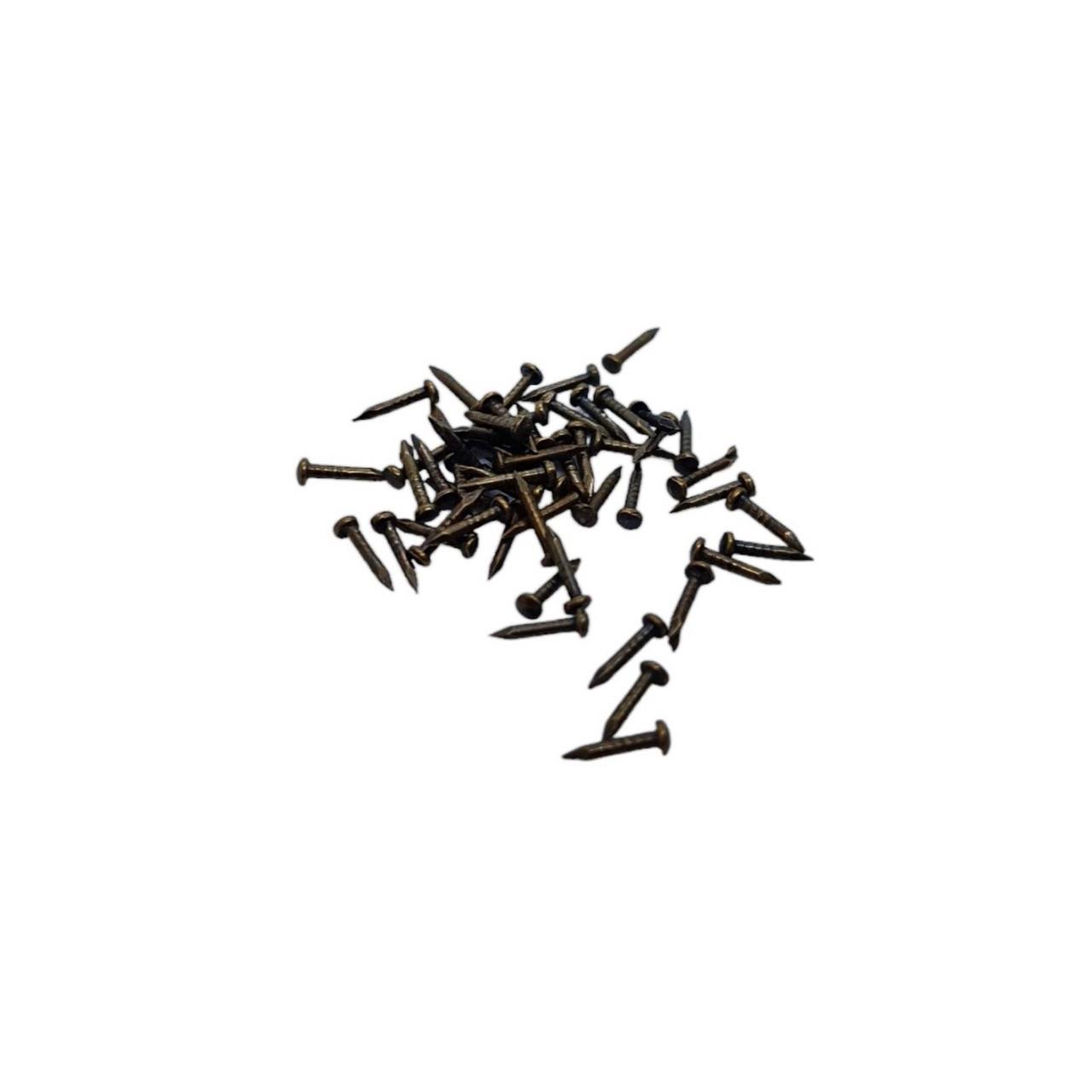 Гвоздики 1,2х10 мм Старая латунь (582)