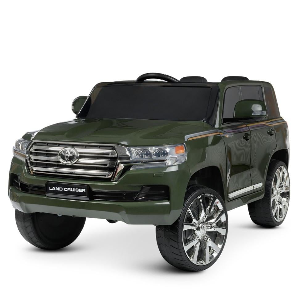 Дитячий електричний джип Bambi Toyota 24V двомісний до 35 кг Зелений (DE-169-E-1064) Дитячий електричний джип Bambi Toyota 24V двомісний до 35 кг Зелений (DE-169-E-1064)