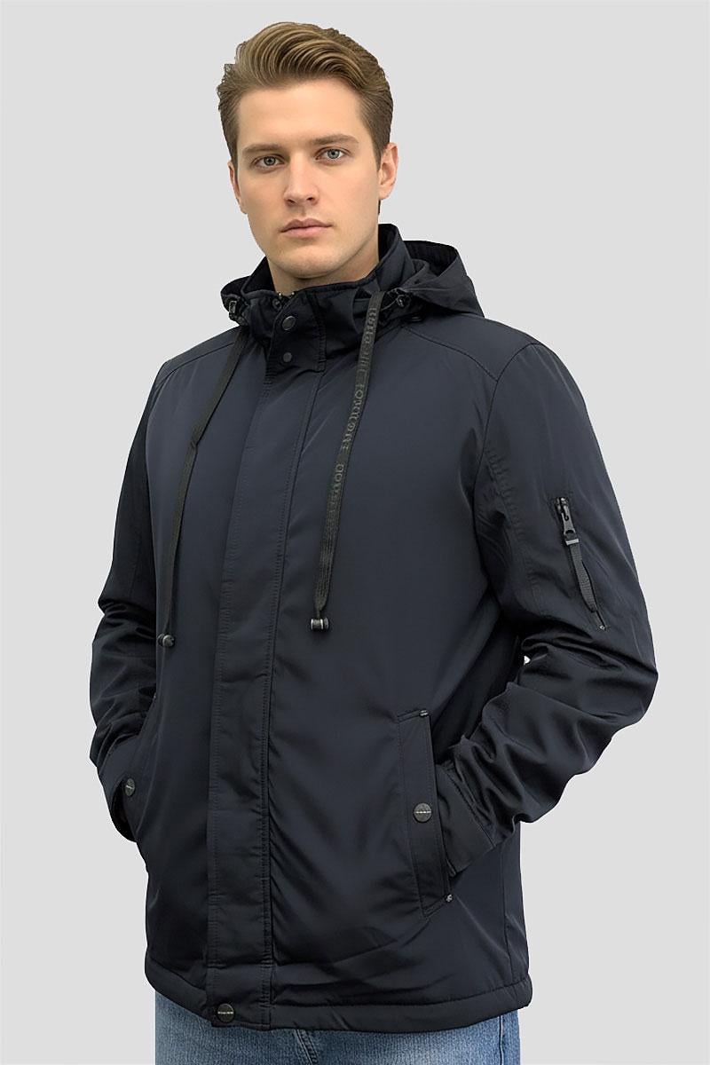 Куртка-ветровка со встроенными наушниками 3XL Темно-синий (SB-ITC-616-dark-blue)