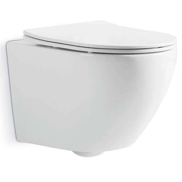 Унітаз підвісний Devit Universal 3020162 безобідковий з сидінням soft-close quick-fix