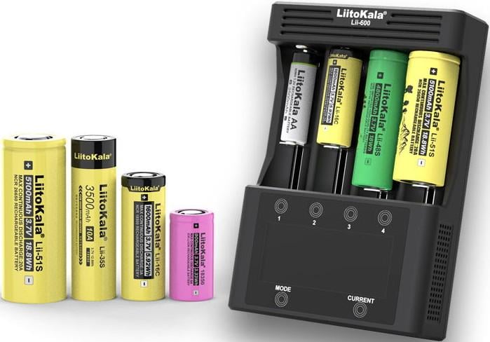 Універсальний зарядний пристрій Litokala Lii-600 (9482116) - фото 4 Універсальний зарядний пристрій Litokala Lii-600 (9482116) - фото 4