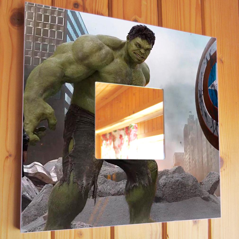 Зеркало декоративное "Халк"" Marvel 260х260 мм (M03474)