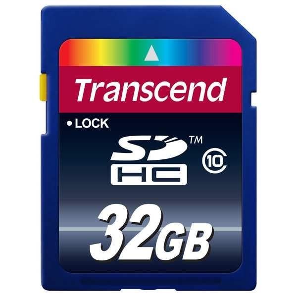 Карта памяти Transcend SD HC 10 Class 32 Gb