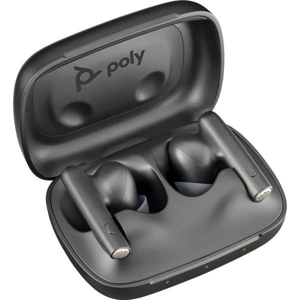 Наушники с кейсом Poly TWS Voyager Free 60 Earbuds/BT700C/BCHC Black (7Y8H4AA) - фото 2