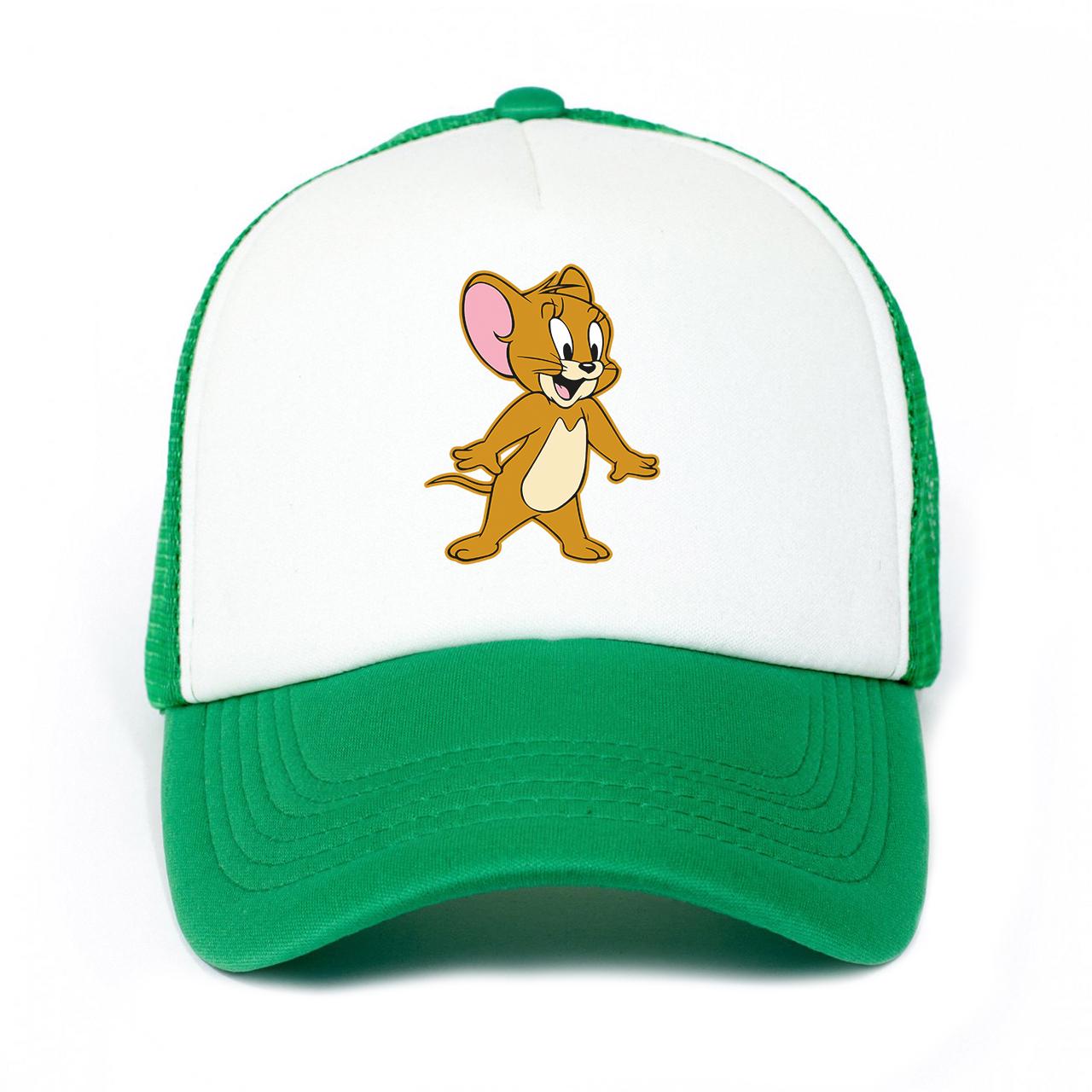 Кепка тракер дитяча Tom and Jerry Зелений (33404-1958-KG)