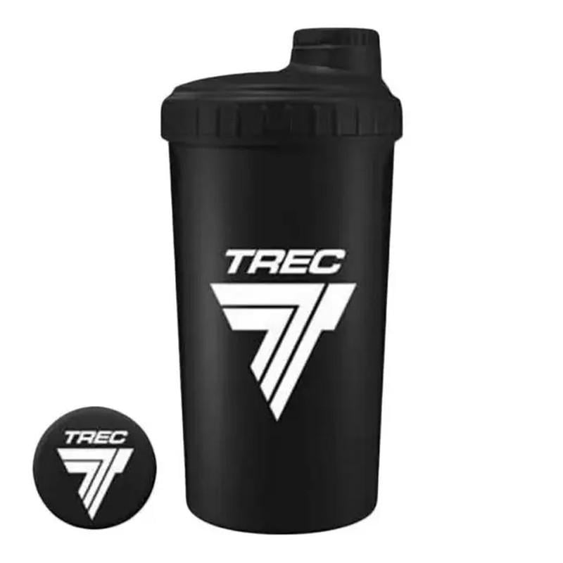 Шейкер для спортивного харчування Trec Nutrition Shaker #TrecTeam 700 мл Чорний (23222-01) - фото 2