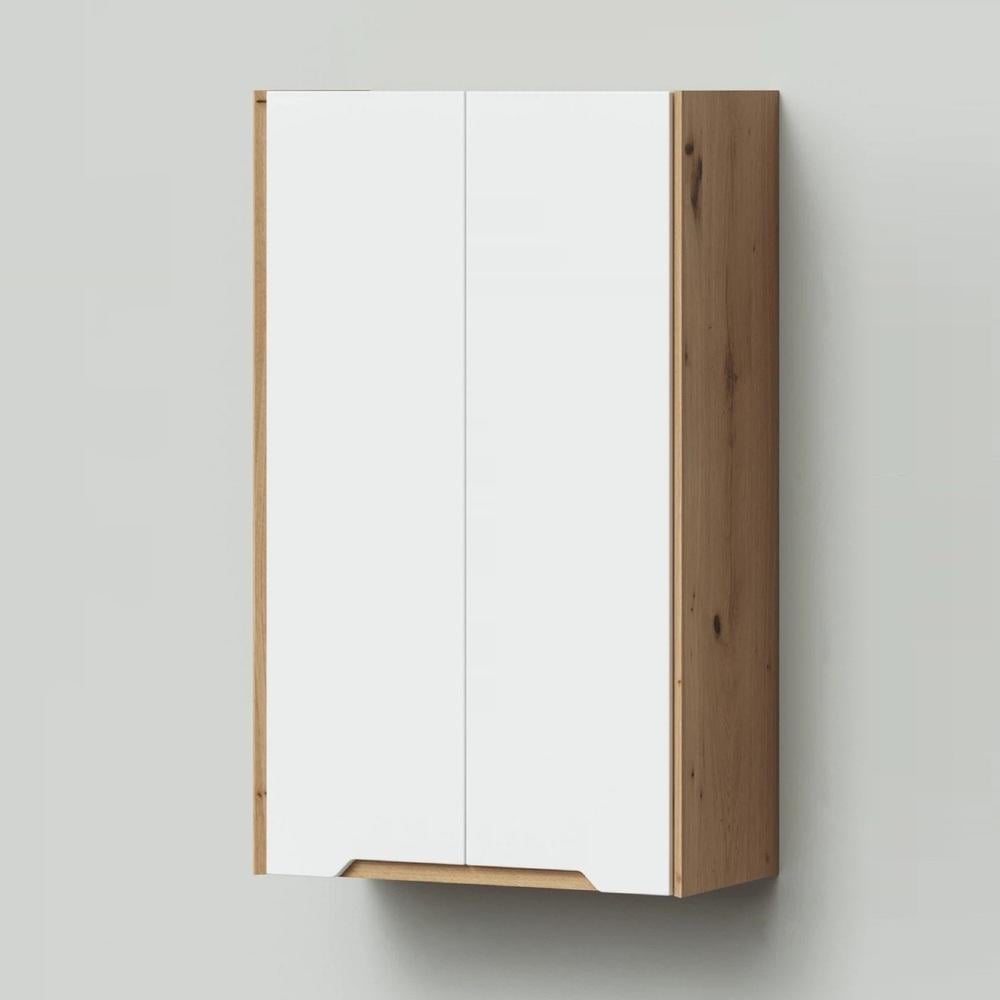 Шкаф навесной над стиральной машиной MVK Vostok Mirri 60 эмаль 600x300x1000 мм Белый матовый (mrs160wh)