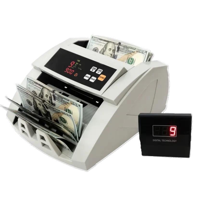 Счетчик банкнот RIAS WX-7252 с УФ-детекцией и выносным экраном White (3_08756)