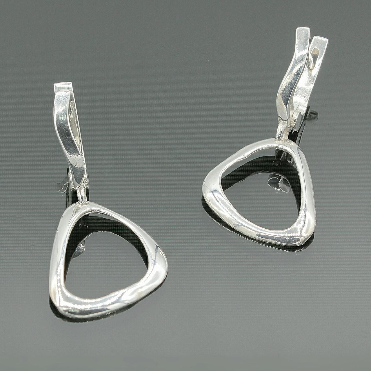 Серебряные серьги Неолит