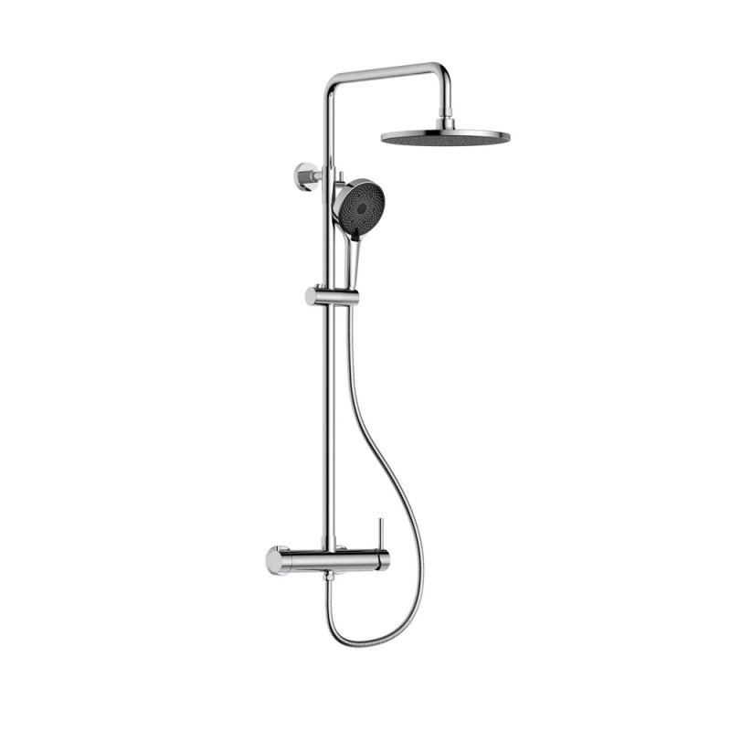 Душевая система универсальная Qtap Sloup QT57103OC на 2 потребителя Chrome (36206110)
