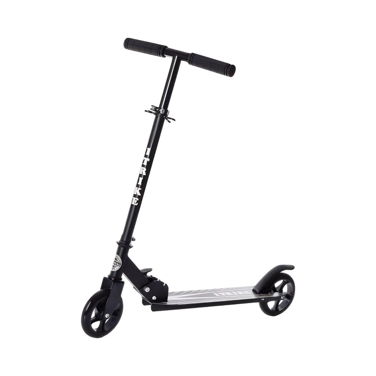 Самокат SR 2-005-B двухколесный складной с замком Черный (25422937) Самокат SR 2-005-B двухколесный складной с замком Черный (25422937)