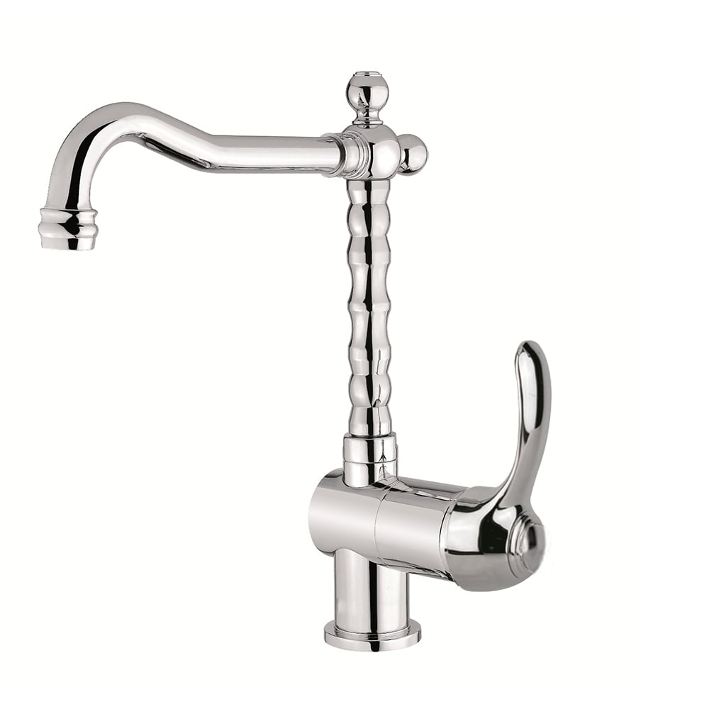 Смеситель для кухни SANTAN JAFAR 47CR5414 с боковой ручкой ретро (6519505d3f8d996fd461552a)