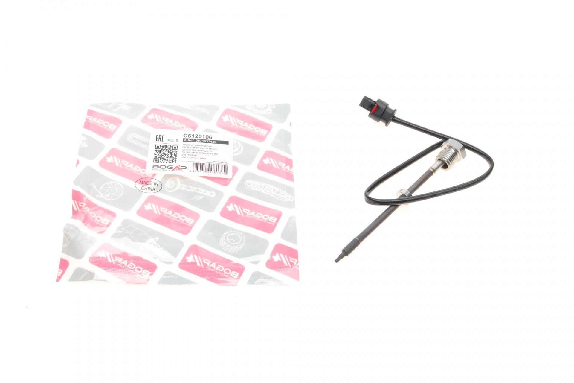 Датчик BOGAP температуры ВГ Mercedes C-класс W203/W204/E-класс W211/S-класс W220 (3,0D/4,0D/Smart Fortwo 05 (C6120106)