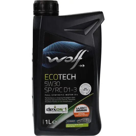 Моторное масло WOLF Ecotech SP/RC D1-3 5W-30 1 л (1049900) Моторное масло WOLF Ecotech SP/RC D1-3 5W-30 1 л (1049900)