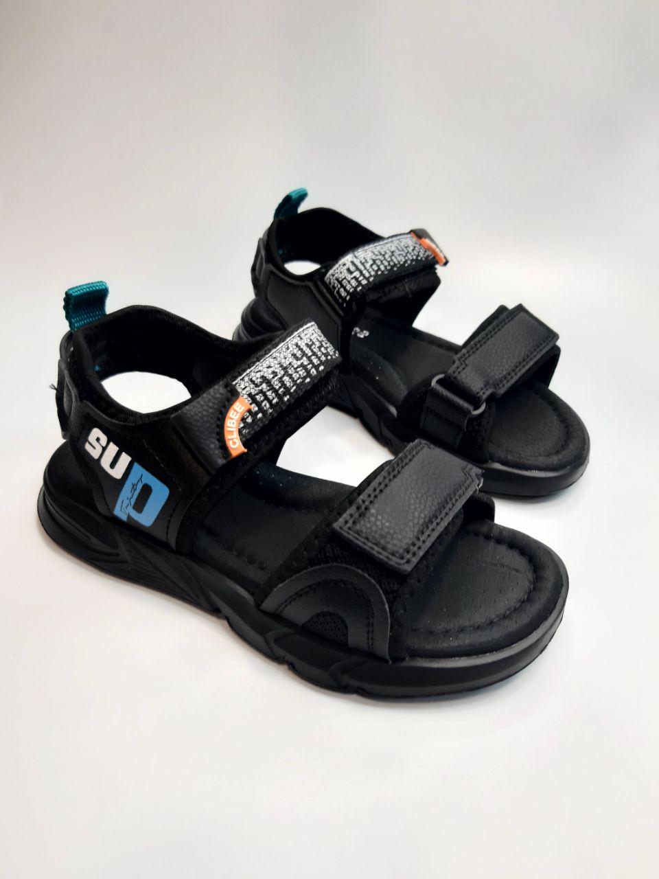 Босоніжки Clibee для хлопчика р .36 21,6 см Чорний (359-2 black)