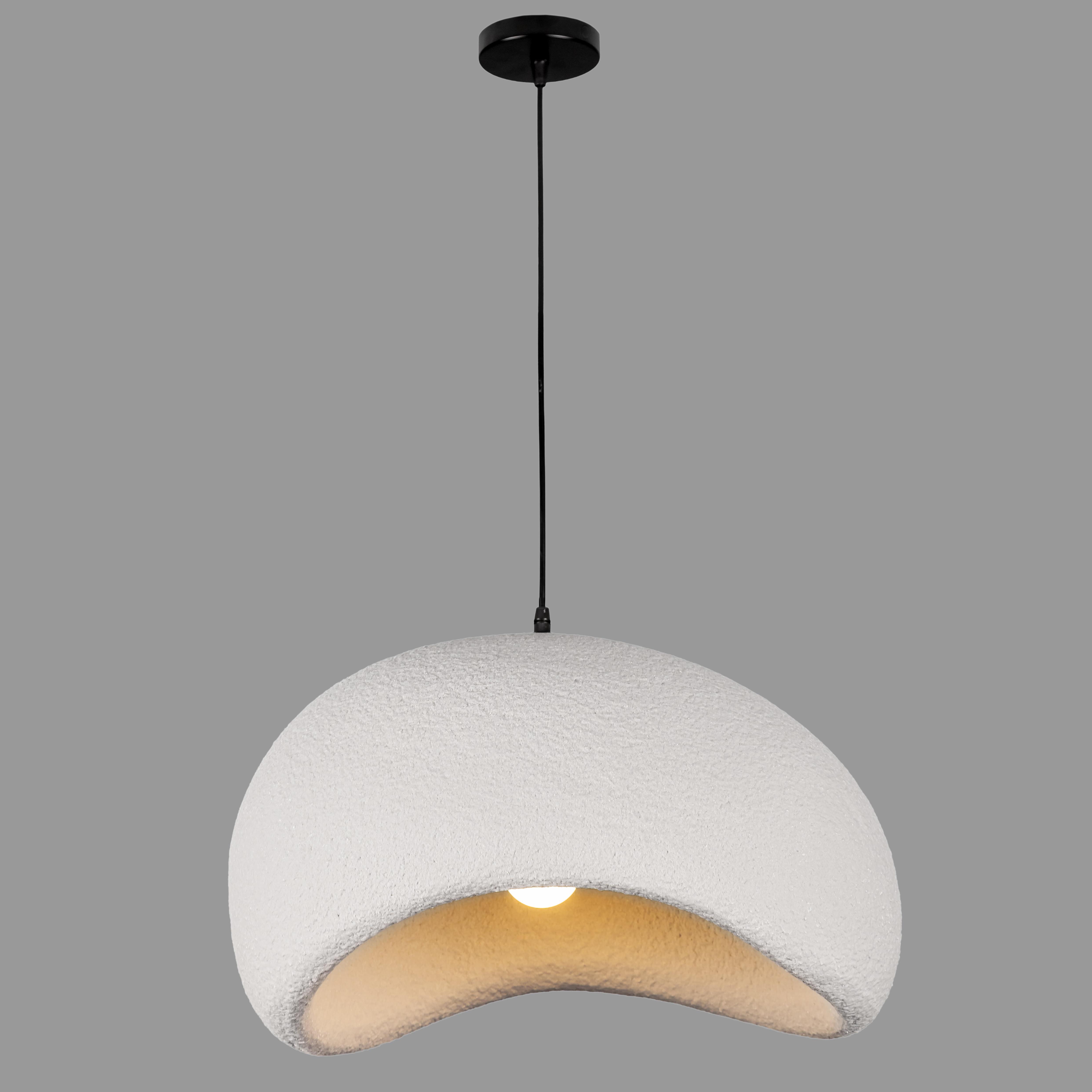 Светильник гипсовый Wabi-Sabi Облако 50 см Серый (909-XL3563 (500) GREY)