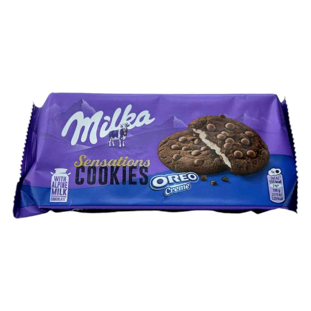 Печенье milka sensations cookies oreo creme 156 г (22981967)