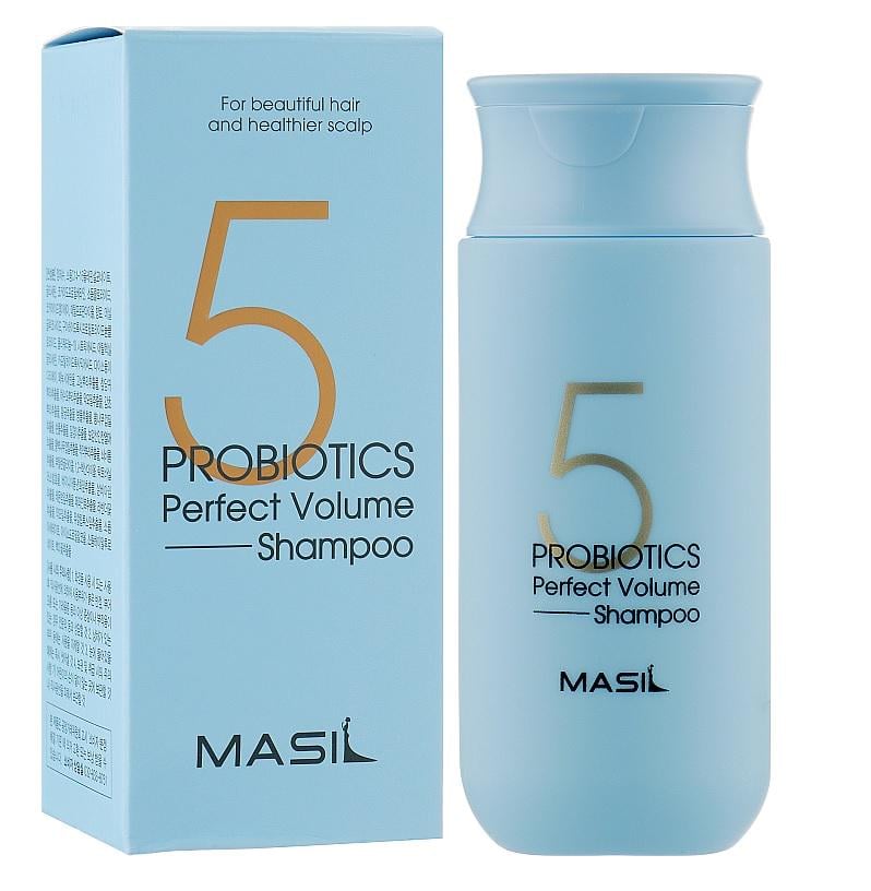 Шампунь с пробиотиками для идеального объема волос 5 Probiotics Perfect Volume Shampoo Masil 150 мл (8809744060545)