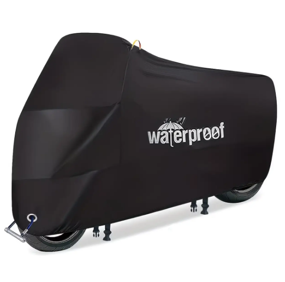 Чехол на мотоцикл влагозащитный XL 230x95x125 см (KAR72)
