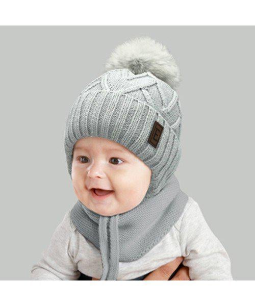 Шапка дитяча Elf Перрі р. 44 Світло-сірий (OK001588)