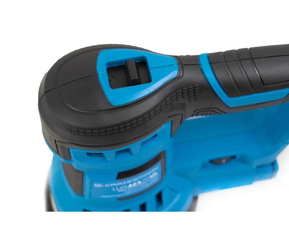 Шліфмашина орбітальна акумуляторна KRAISSMANN 1125 AES 20UL з акумулятором 2000 мАч та зарядним пристроєм (12942787) - фото 2 Шліфмашина орбітальна акумуляторна KRAISSMANN 1125 AES 20UL з акумулятором 2000 мАч та зарядним пристроєм (12942787) - фото 2