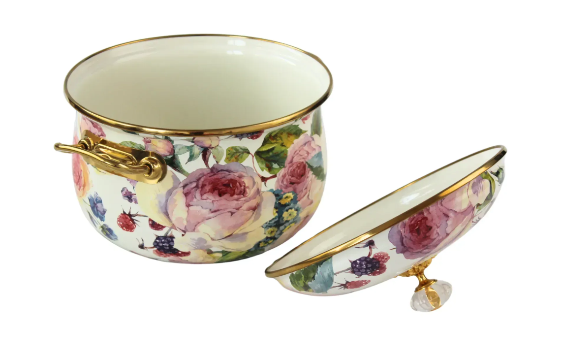 Каструля емальована PEONY Elmani з кришкою 3,8 л 20 см (763-004) - фото 3