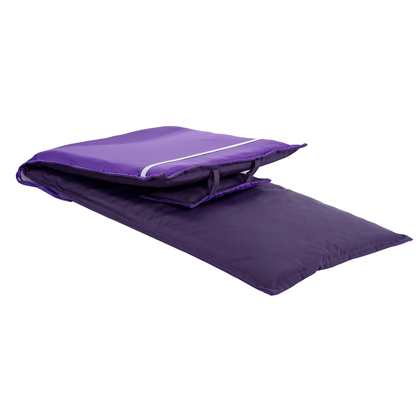 Матрас для шезлонга Ost-Fran LILU 2183 190x60х5 см Темно-сиреневый (3759) - фото 2 Матрас для шезлонга Ost-Fran LILU 2183 190x60х5 см Темно-сиреневый (3759) - фото 2