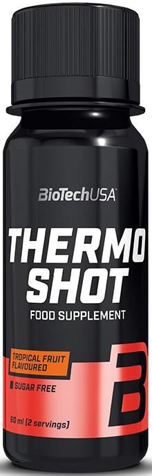 Комплексний жироспалювач BioTechUSA Thermo Shot 60 мл 2 порції Tropical Fruit